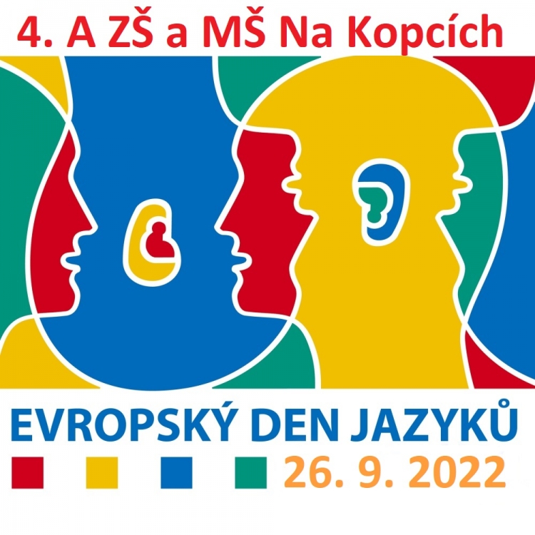Evropský den jazyků ve 4. A
