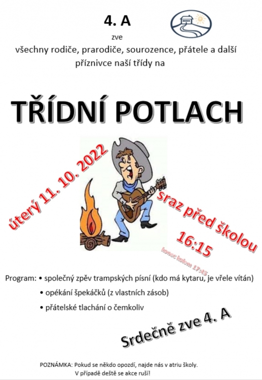 Třídní potlach 4. A
