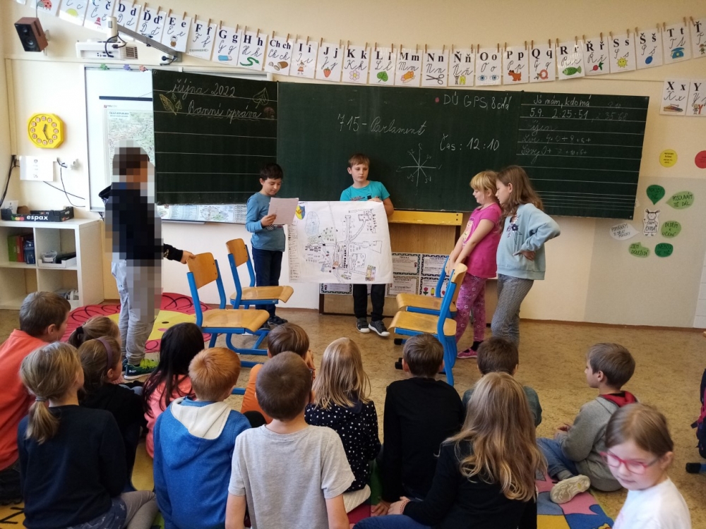 Lvíčci ze 3. A a CA DOMOV
