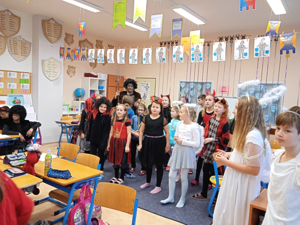 Mikulášské učení ve 4. A