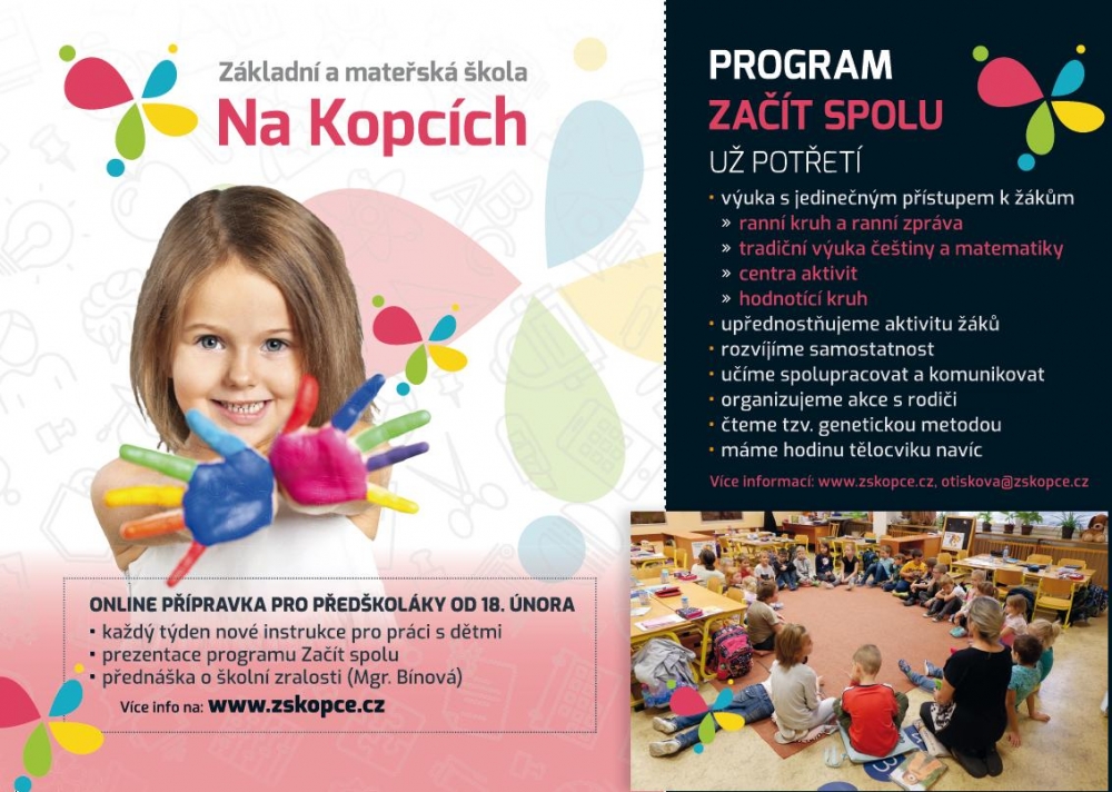 Program Začít spolu pokračuje