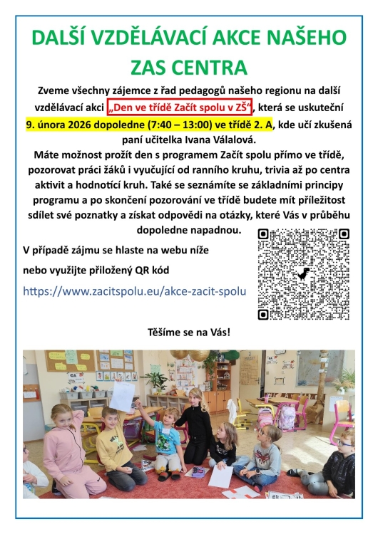 Den ve třídě Začít spolu ve 2. A  9. 2. 2026