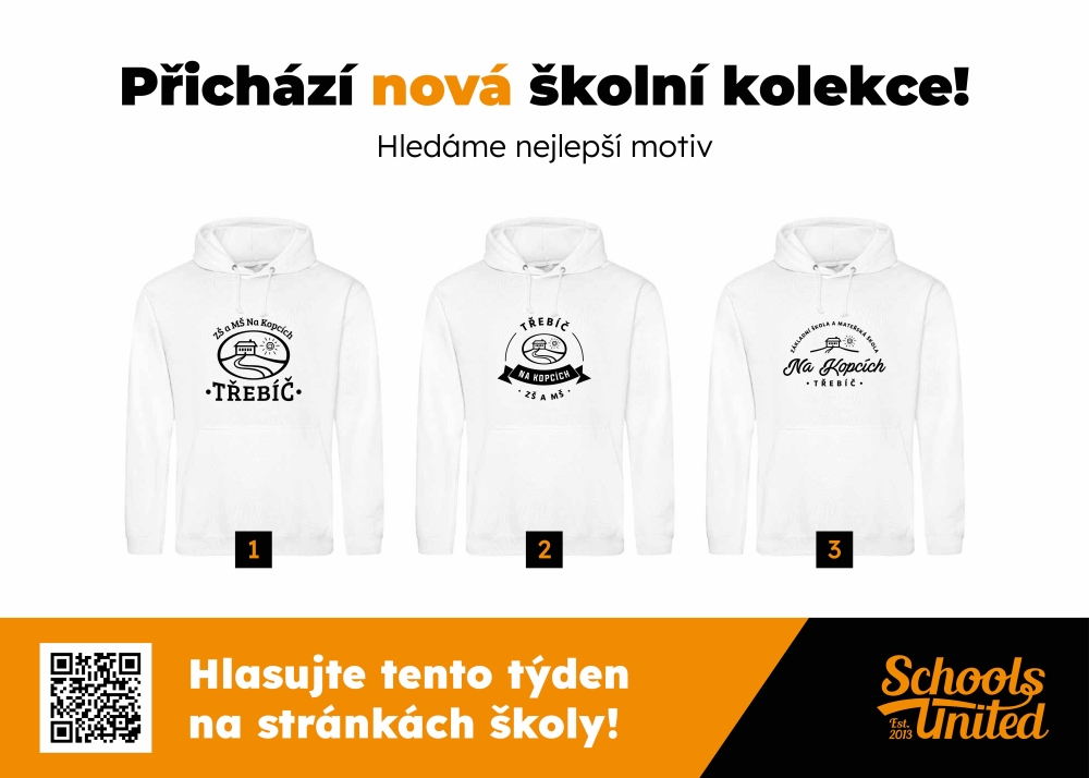 Hlasujeme pro školní motiv na oblečení