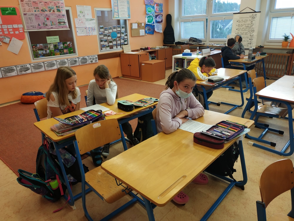 Svatováclavská „bojovka“ v 5. B