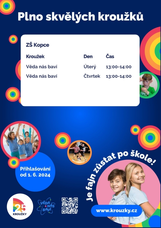Kroužek VĚDA NÁS BAVÍ