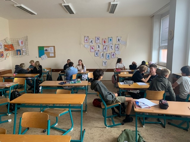 Aktivita „Večeře bez mobilu“ v 8. B
