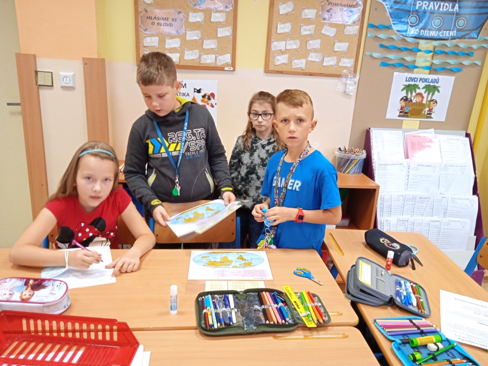 Cestování kolem světa aneb centra aktivit v 3. A
