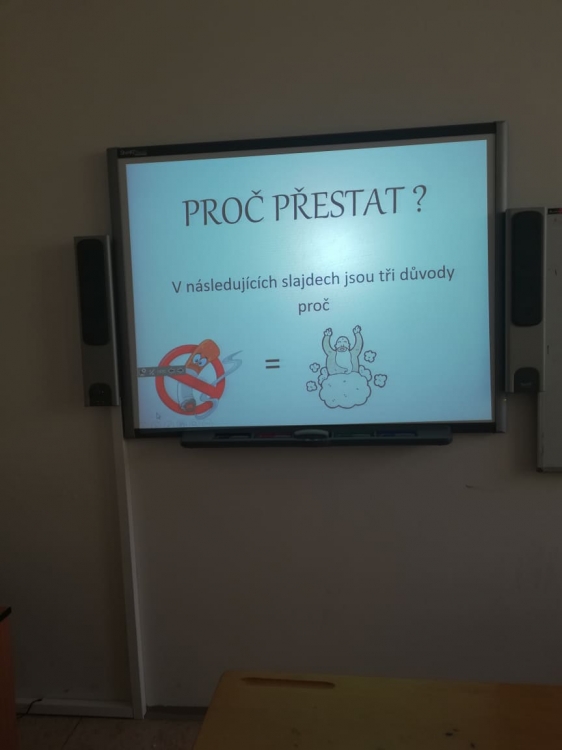 Projekt "Návykové látky" v 6. A