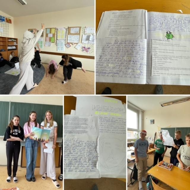 6. A a 6. B metoda Eduscrum – starověké Řecko – jsme v cíli