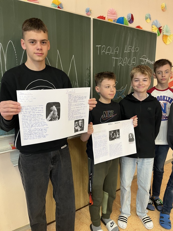 Naši sedmáci a W. Shakespeare