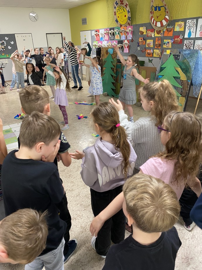 Vystoupení dětí ze školní družiny
