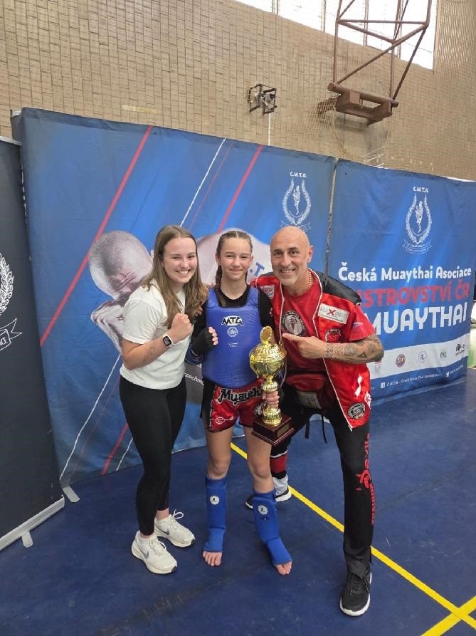 Isabella Čechová je mistryní ČR v Muaythai