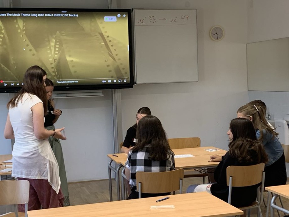 Anglický projektový den na KG Třebíč