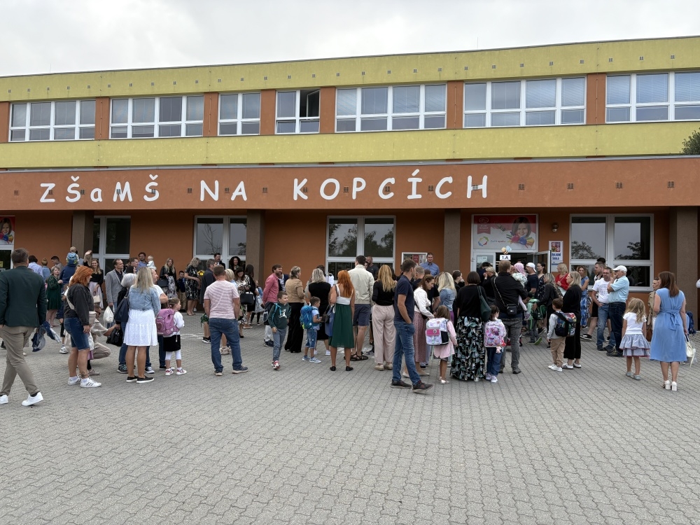 Slavnostní zahájení školy prvňáčků