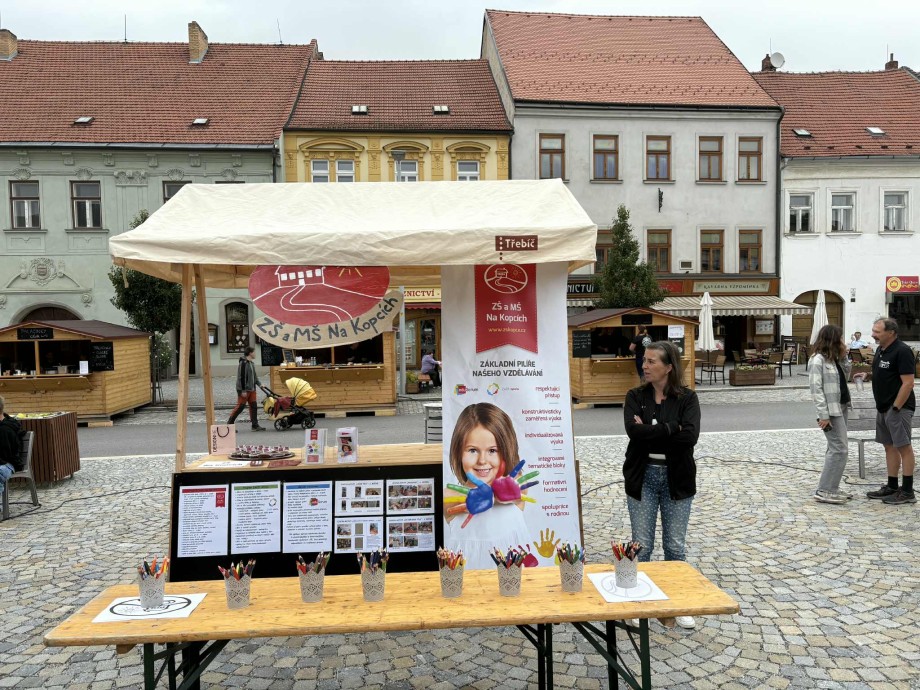Naše škola na Dni města 13. září 2025