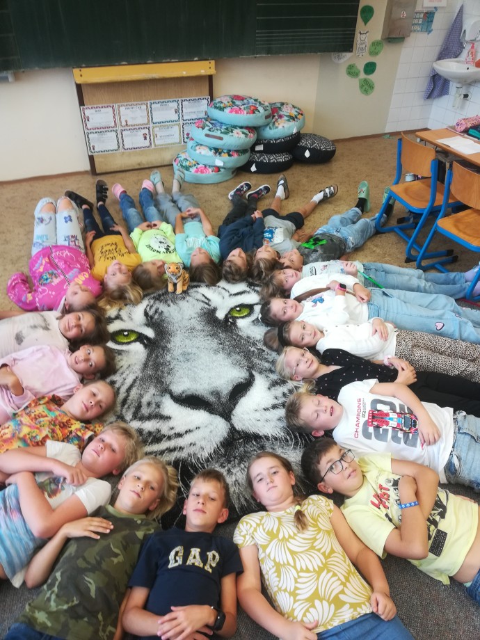 Tygři ze 4. B a „DÍKY“