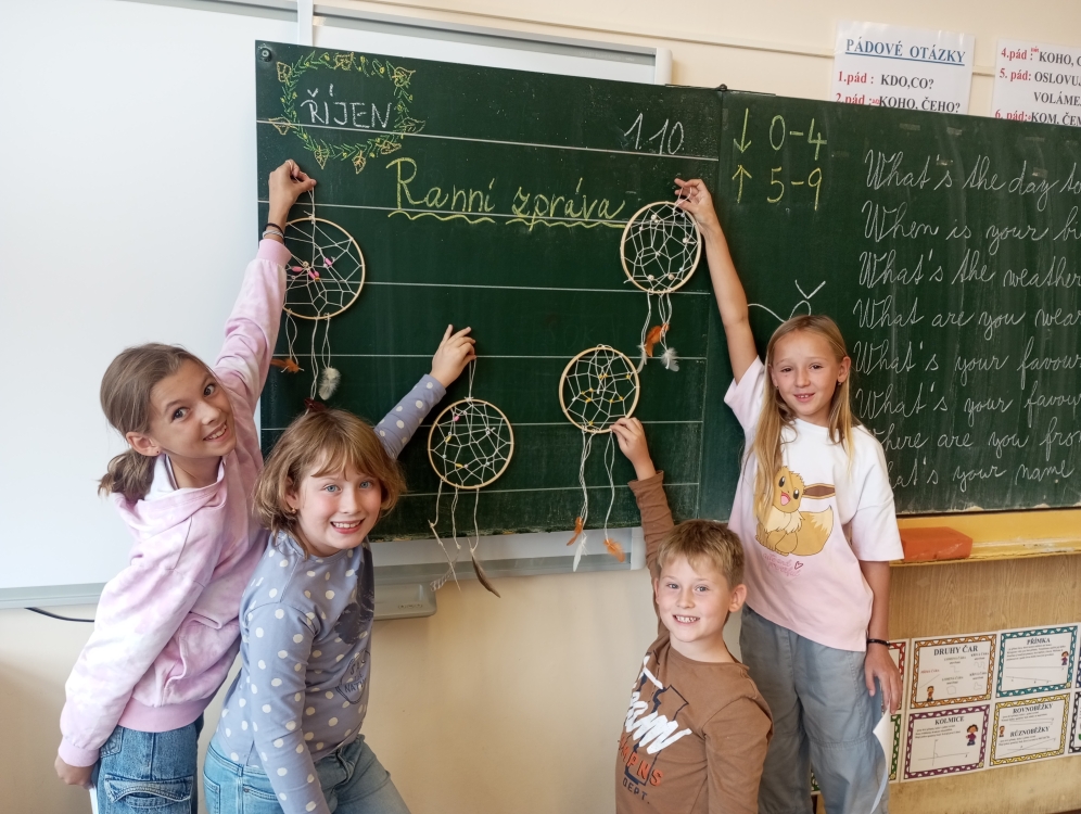 Tygři ze 4. B + CA Živá příroda