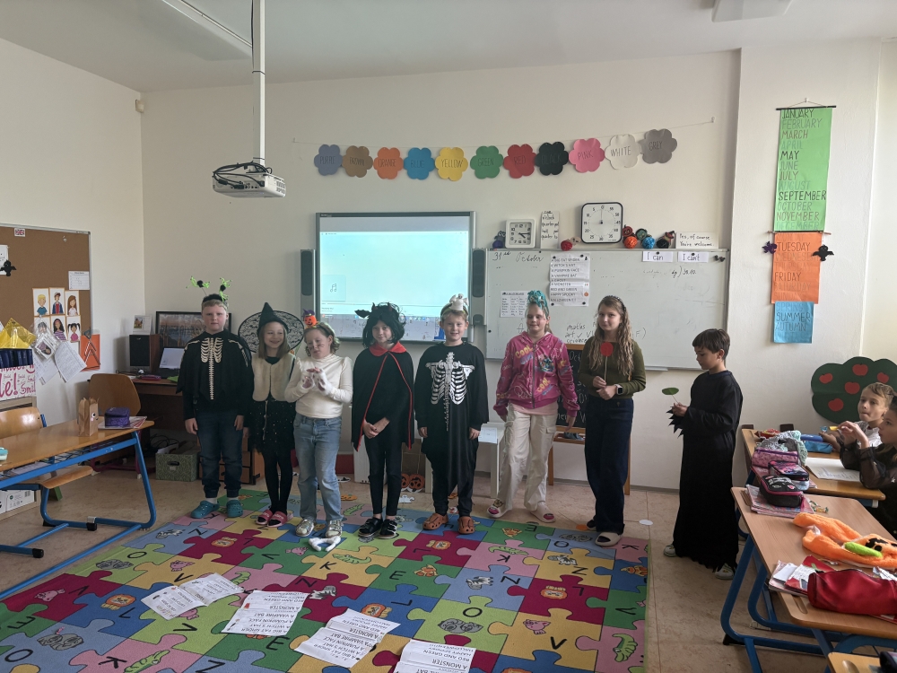 Halloween v angličtině čtvrťáků