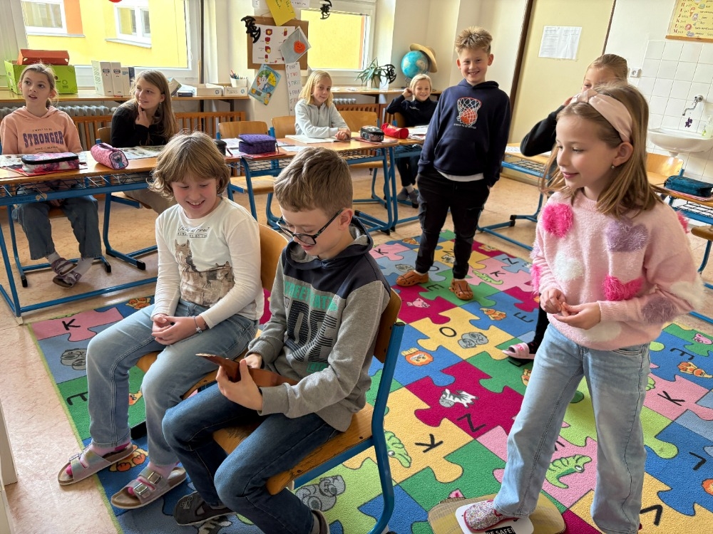 Dramatizace příběhu v angličtině 4. B