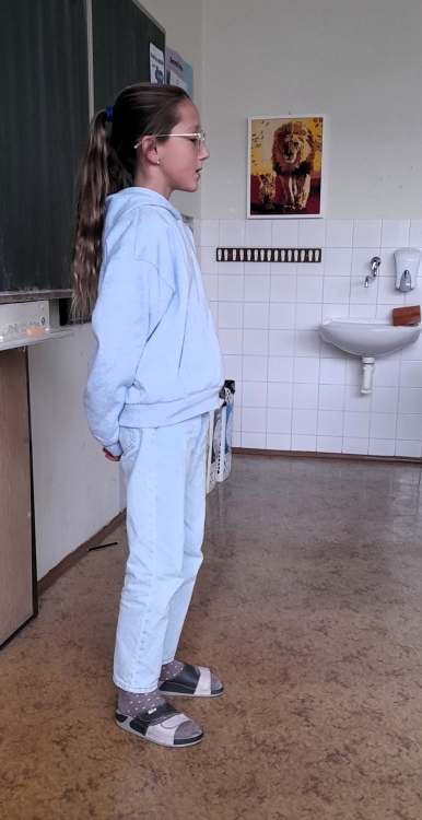 První zkouška recitace