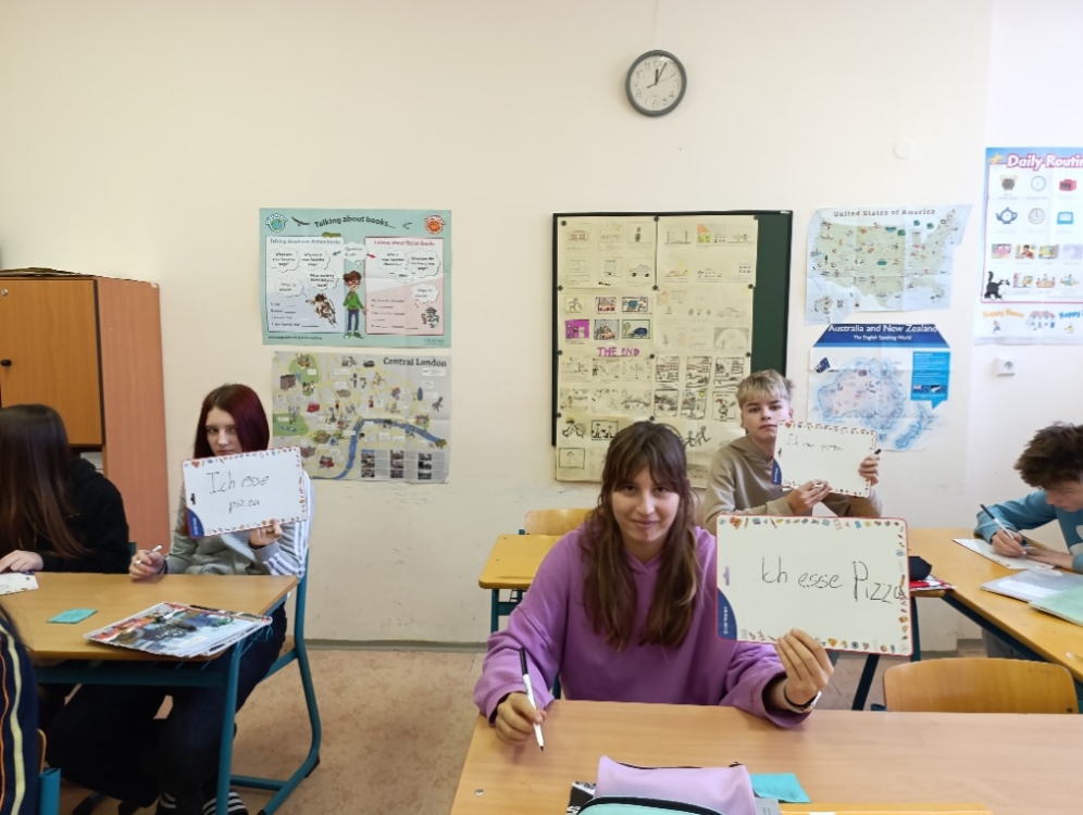 Project je učebnice angličtiny a nám vznikly krásné projekty