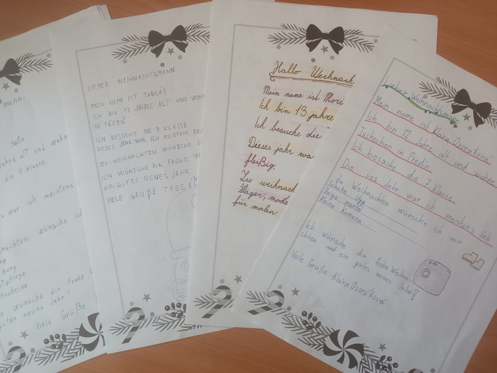 Dopis Weihnachtsmannovi