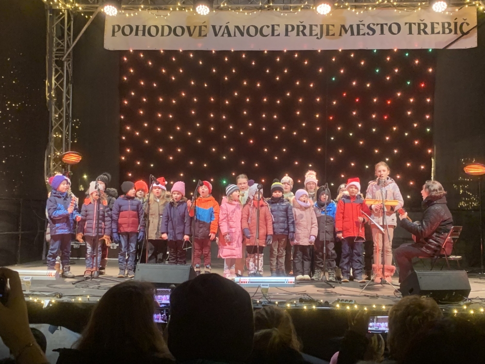 Vánoční náměstí Třebíč