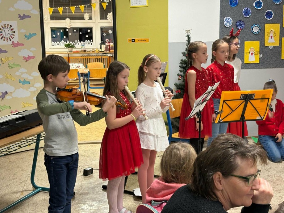 Vánoční besídka ve 4. A