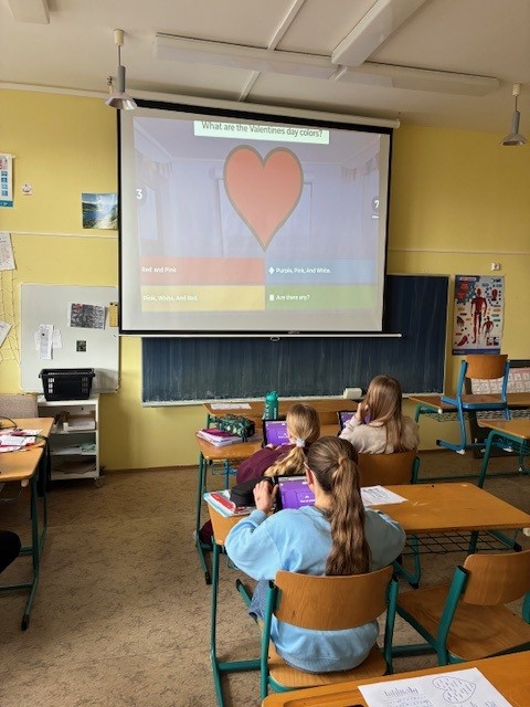 Projekt v AJ - Den svatého Valentýna v 6. A