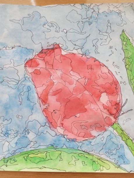 Jaro ve výtvarné výchově