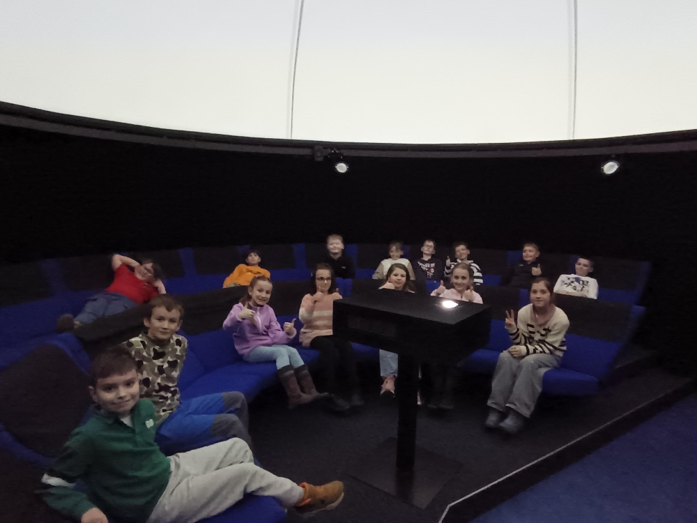 3. A – Návštěva 3. A v třebíčském planetáriu