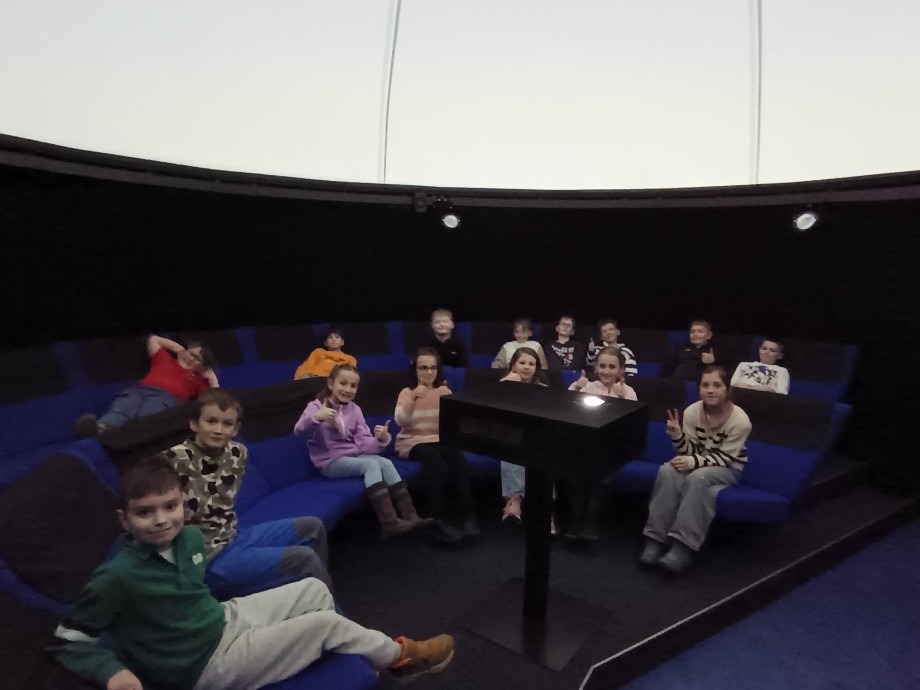 3. A – Návštěva 3. A v třebíčském planetáriu