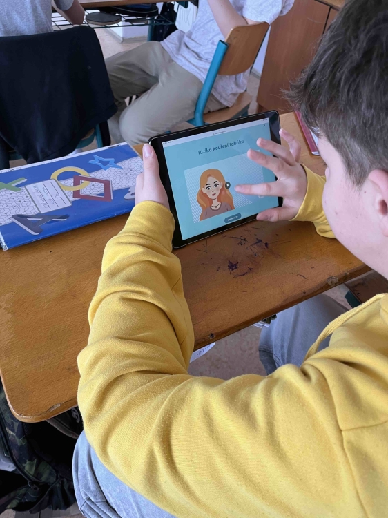 Únor a preventivního program „Škola bez nikotinu“