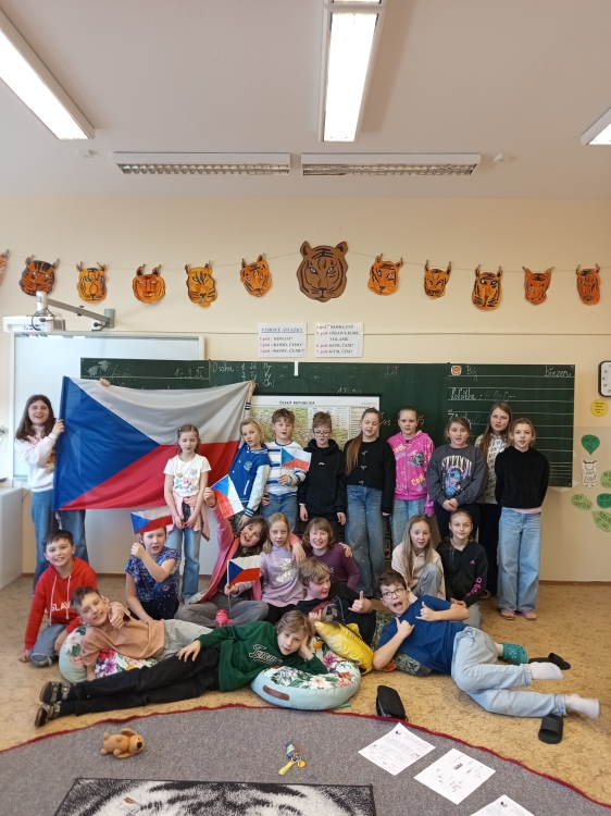 Tygři ze 4. B v CA Česká republika