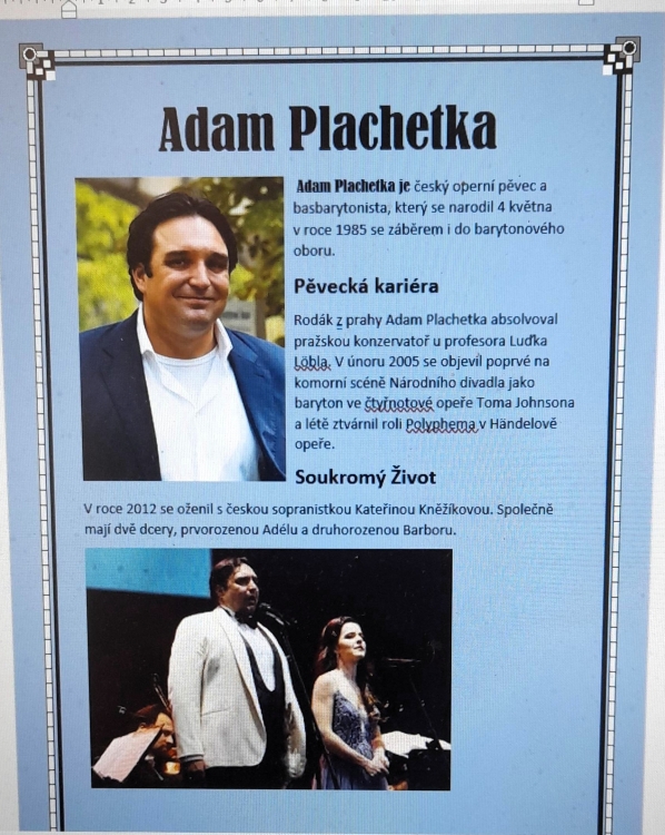 Operní zpěváci a jejich hlasy