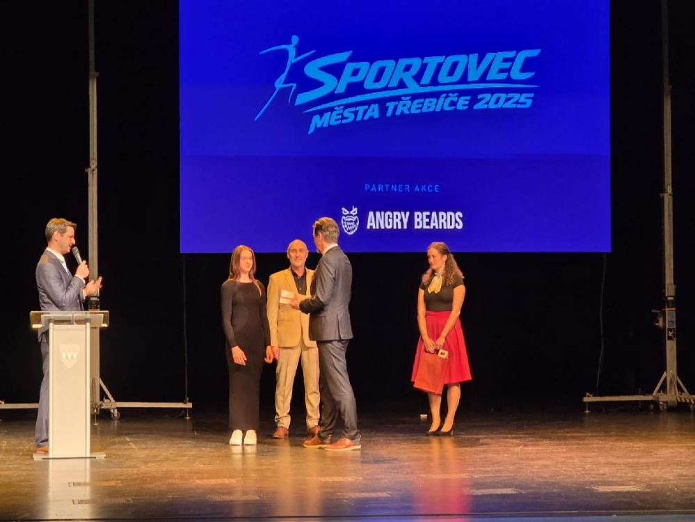Naše žákyně z 8. A Isabella Čechová se stala “Sportovcem města Třebíče“
