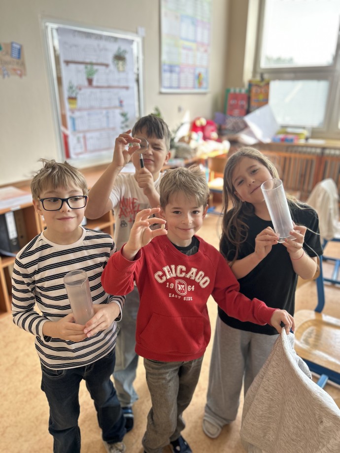 Březnová centra aktivit ve 3. B, tentokrát FAZOLOVÁ!