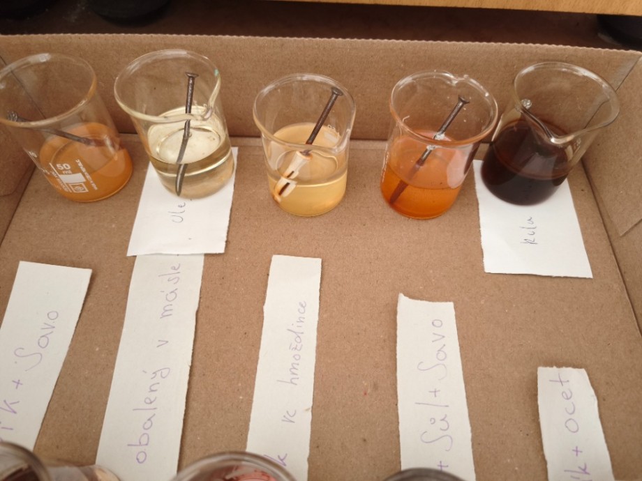 Badatelská laboratorní práce: Koroze