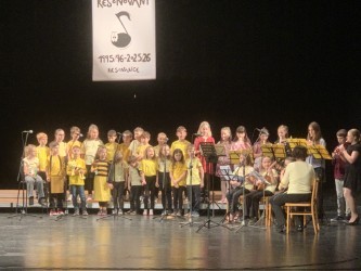 Sobotní vystoupeni dětí ze školní družiny v divadle Pasáž