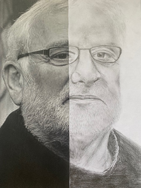 Kresba lidského obličeje