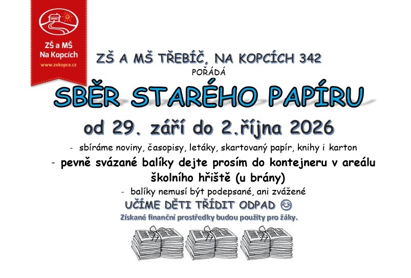 SBĚR STARÉHO PAPÍRU