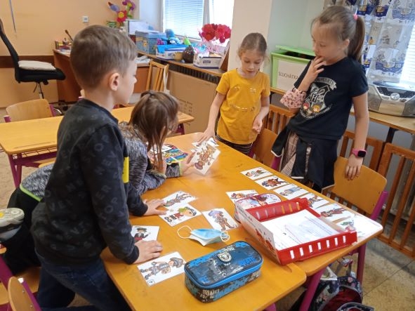 Únorová centra aktivit ve 3. A