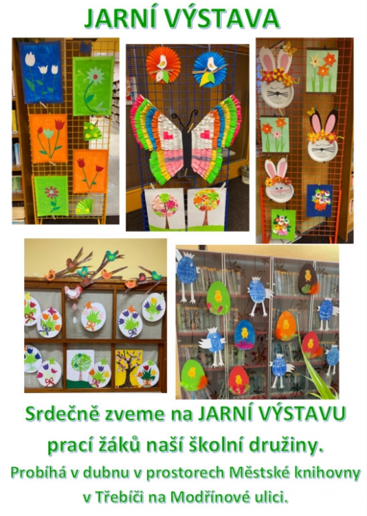Jarní výstava v knihovně