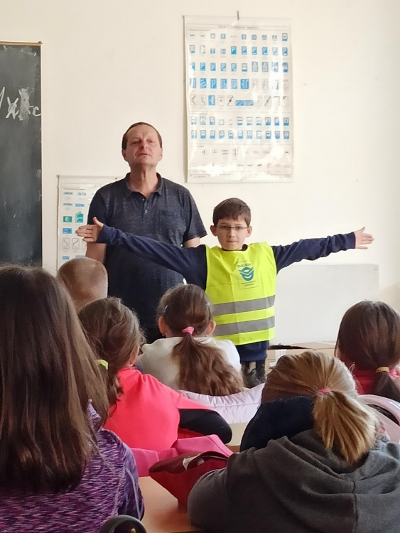 4. A – dopoledne na dopravním hřišti