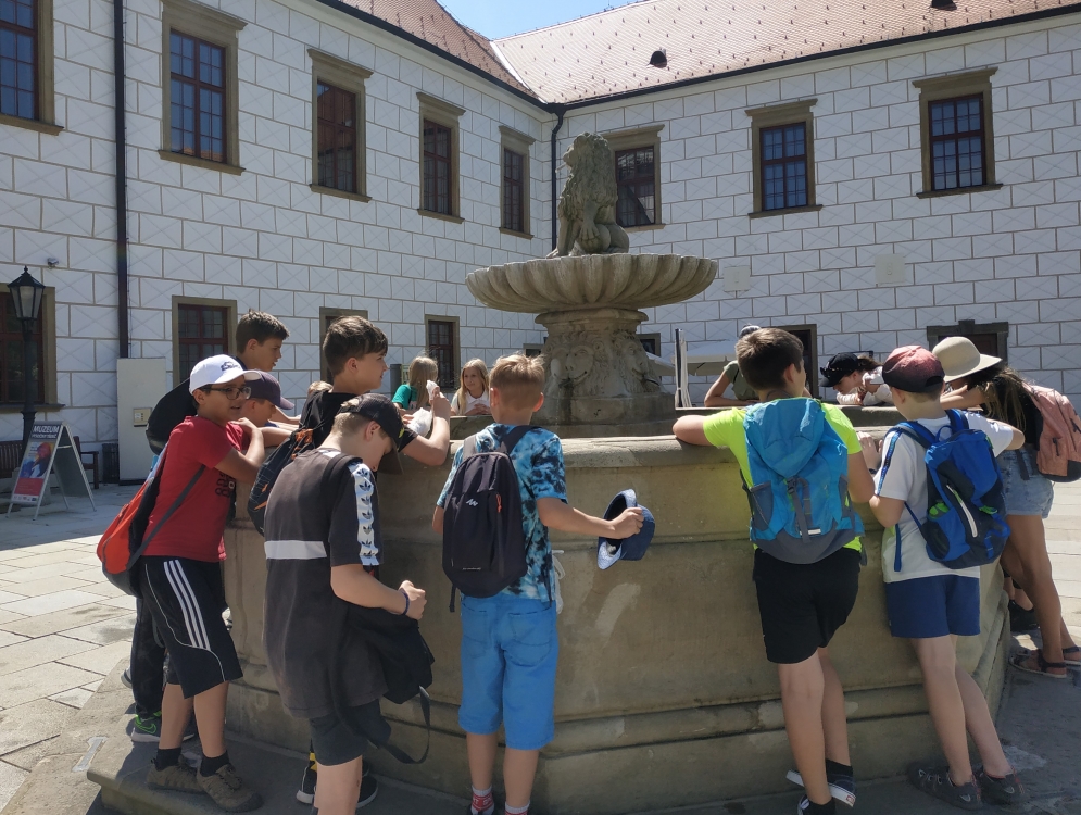 Třebíč očima dětí (výlet 5. B)