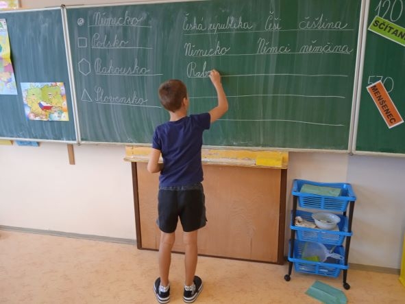 Česká republika (integrovaná tematická výuka) ve 4. A