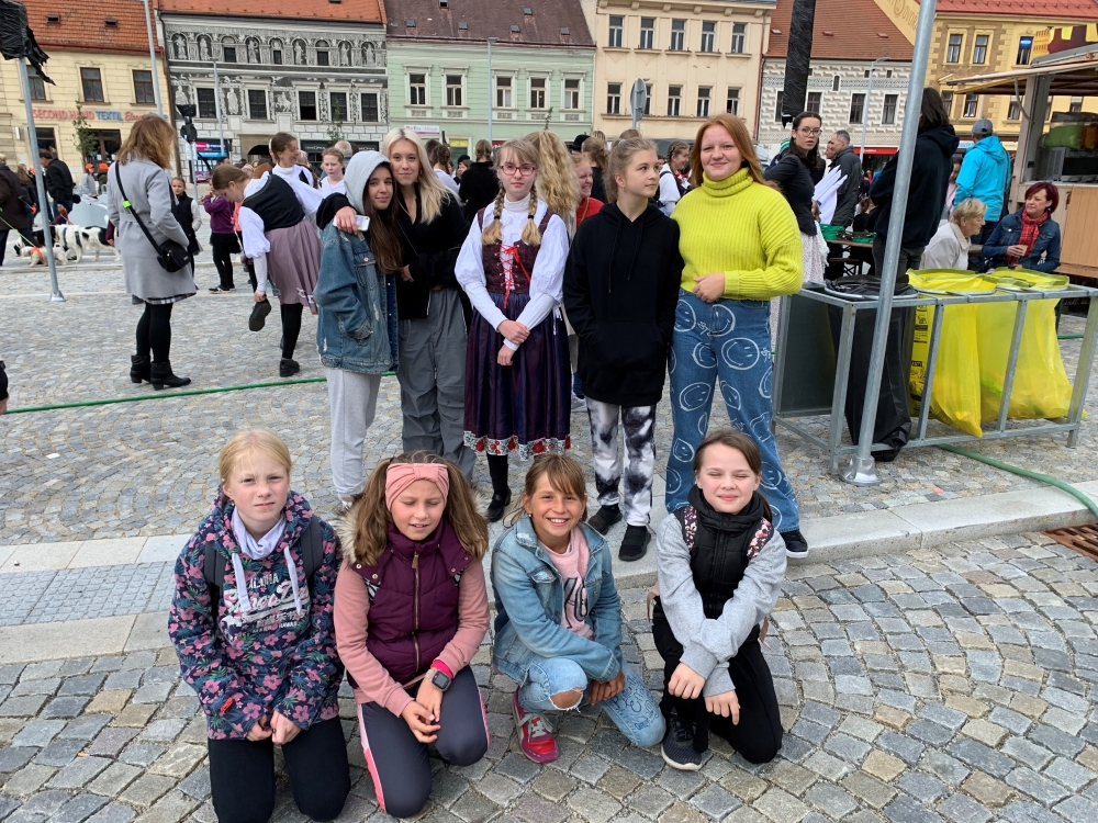 Street  dance na oslavách otevření náměstí