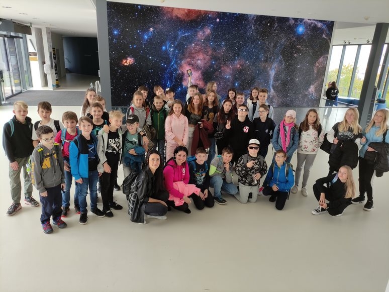 Exkurze 6. ročníků do hvězdárny a planetária v Brně