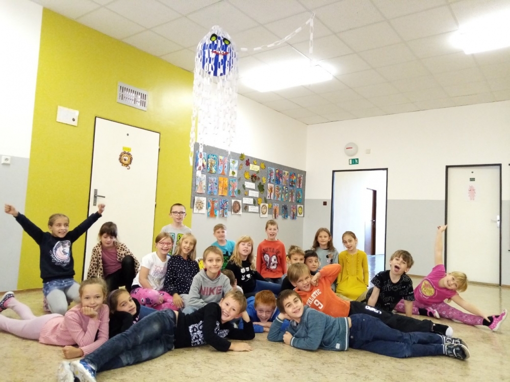 Příprava na Halloween ve 3. A