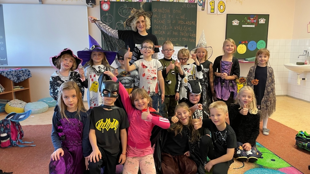 Nejen Halloween v 1. B